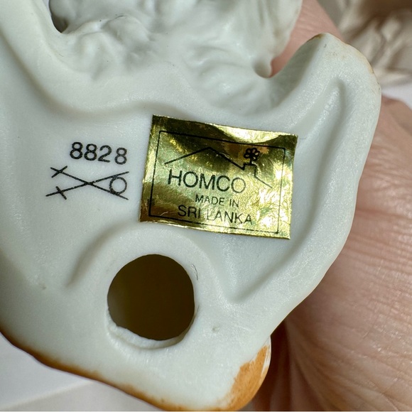 Vintage Homco porcelain dog figurine. Adorable pup (maybe beagle?) - Picture 7 of 9